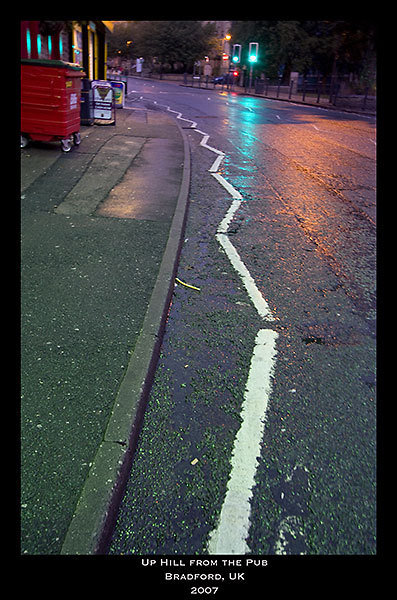 "All Up Hill From The Pub" - Bradford, UK 2017, Bradford, UK, 2017