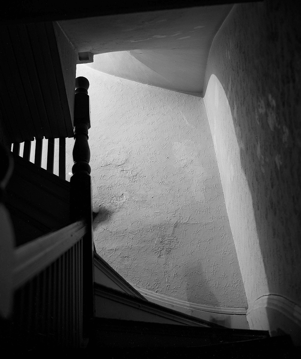  "Ghost Cats" - Troupe Street, Rochester, NY, 1969, Scanned B&W Film Negative