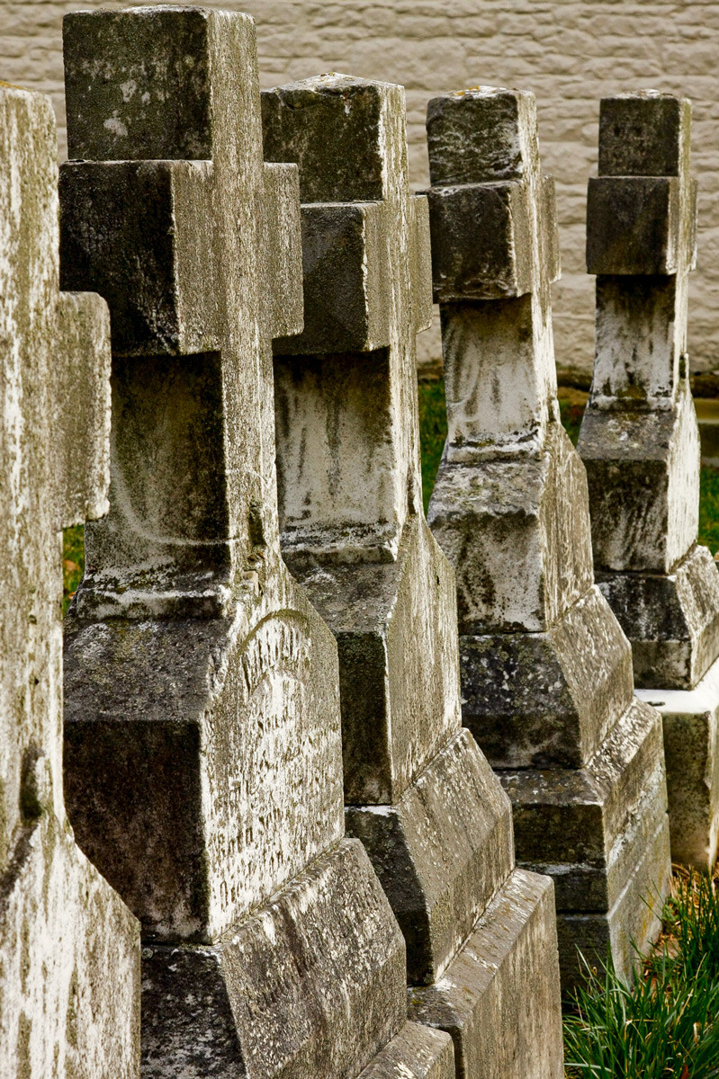 "In Line Up #2" - Sacred Heart Cemetery - Bowie, MD, Digital 2017