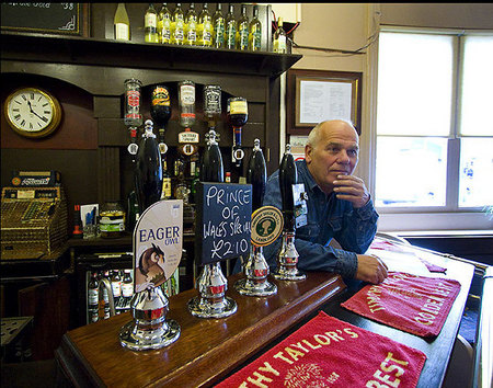 "The Prince In His Pub"  -  2012, Leeds, UK, 2010 
Digital Capture