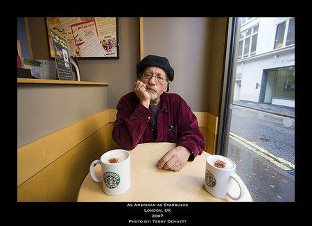 "Tea With Terry Dennett'a Starbucks In Londøn, UK Digital 2017
