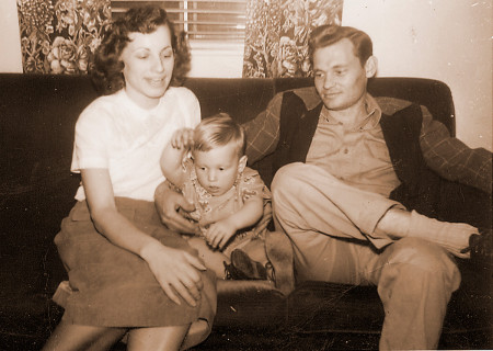 "Dad's Smile" - Falls Church, VA, 1951