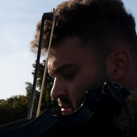 "Busker" - Playing For Coin In Front of MacDonalds, Seabrook, MD 2022